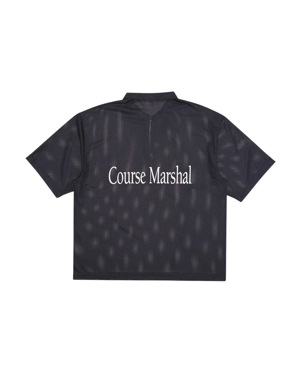 Students - Course Marshal S/S Mesh Zip Polo