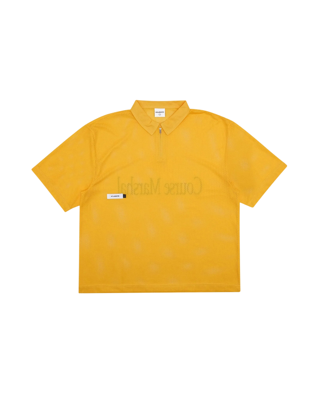 Students - Course Marshal S/S Mesh Zip Polo